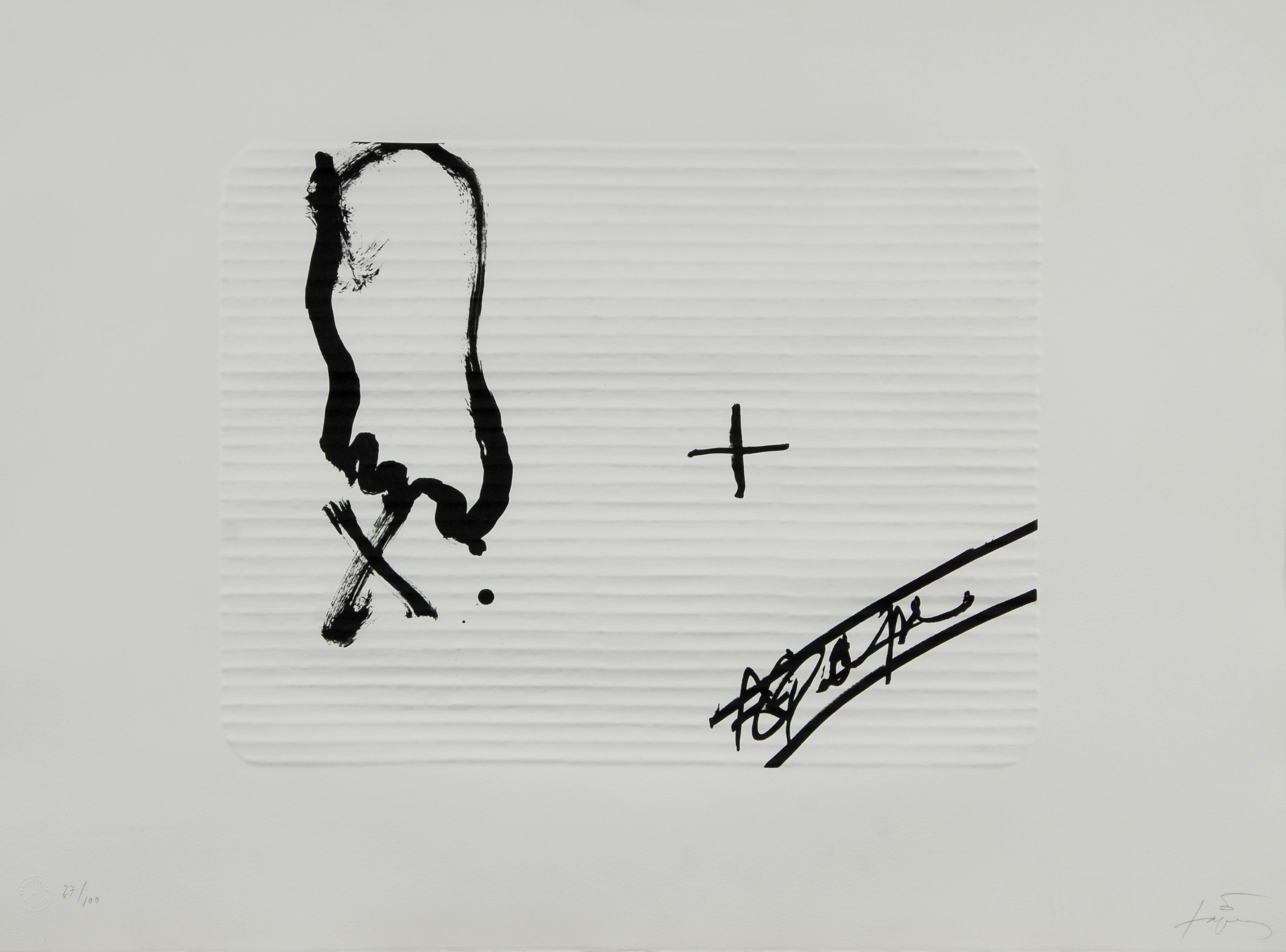 Antoni Tàpies, Sin título