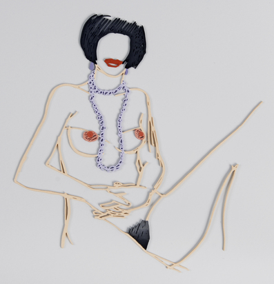 Monica with Necklace