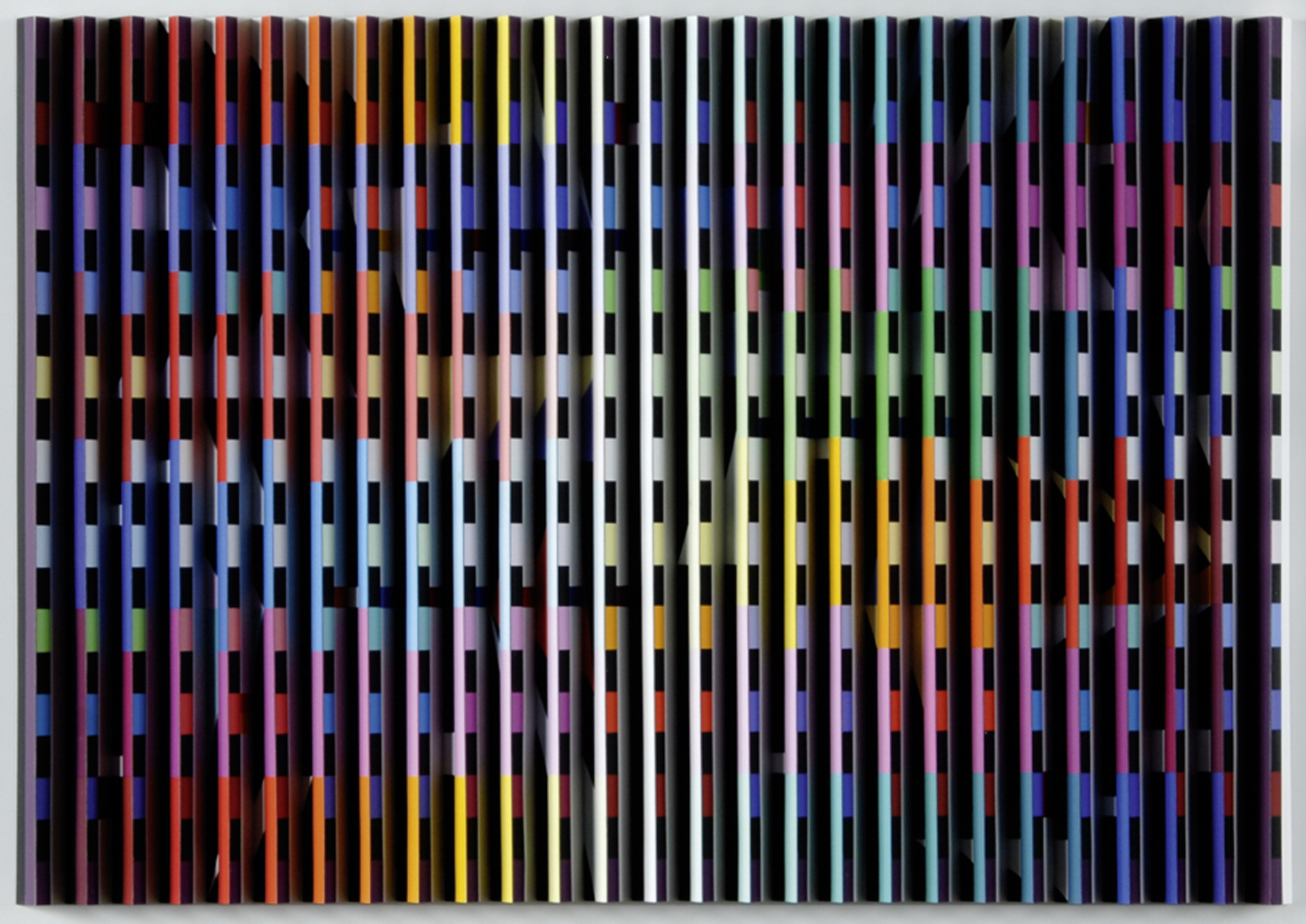 Yaacov Agam, Magic Rain