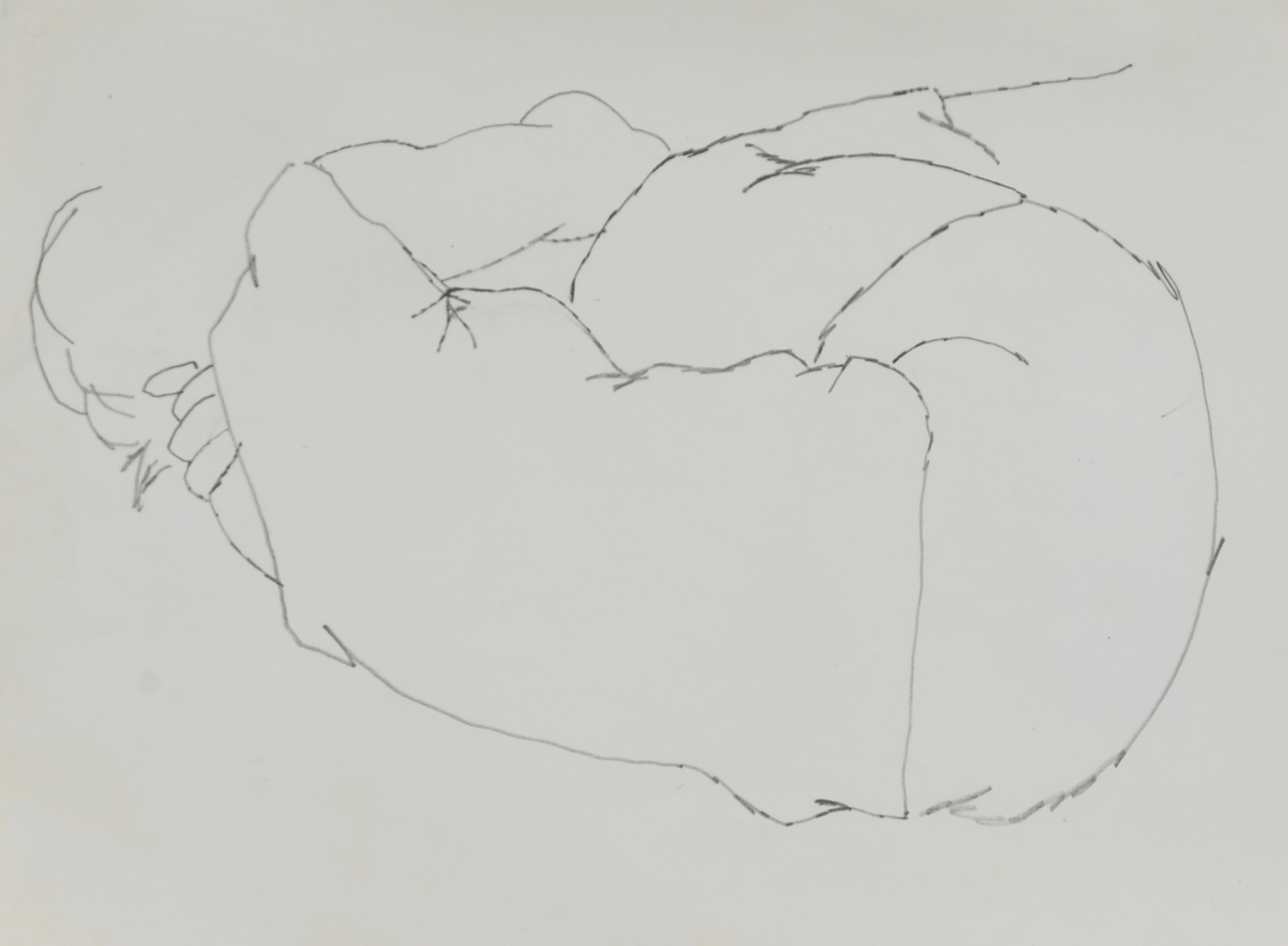 Eduardo Chillida, Weiblicher Rückenakt