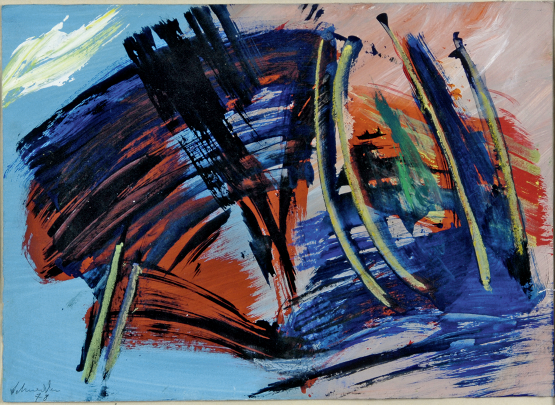 Gérard Schneider, Composition