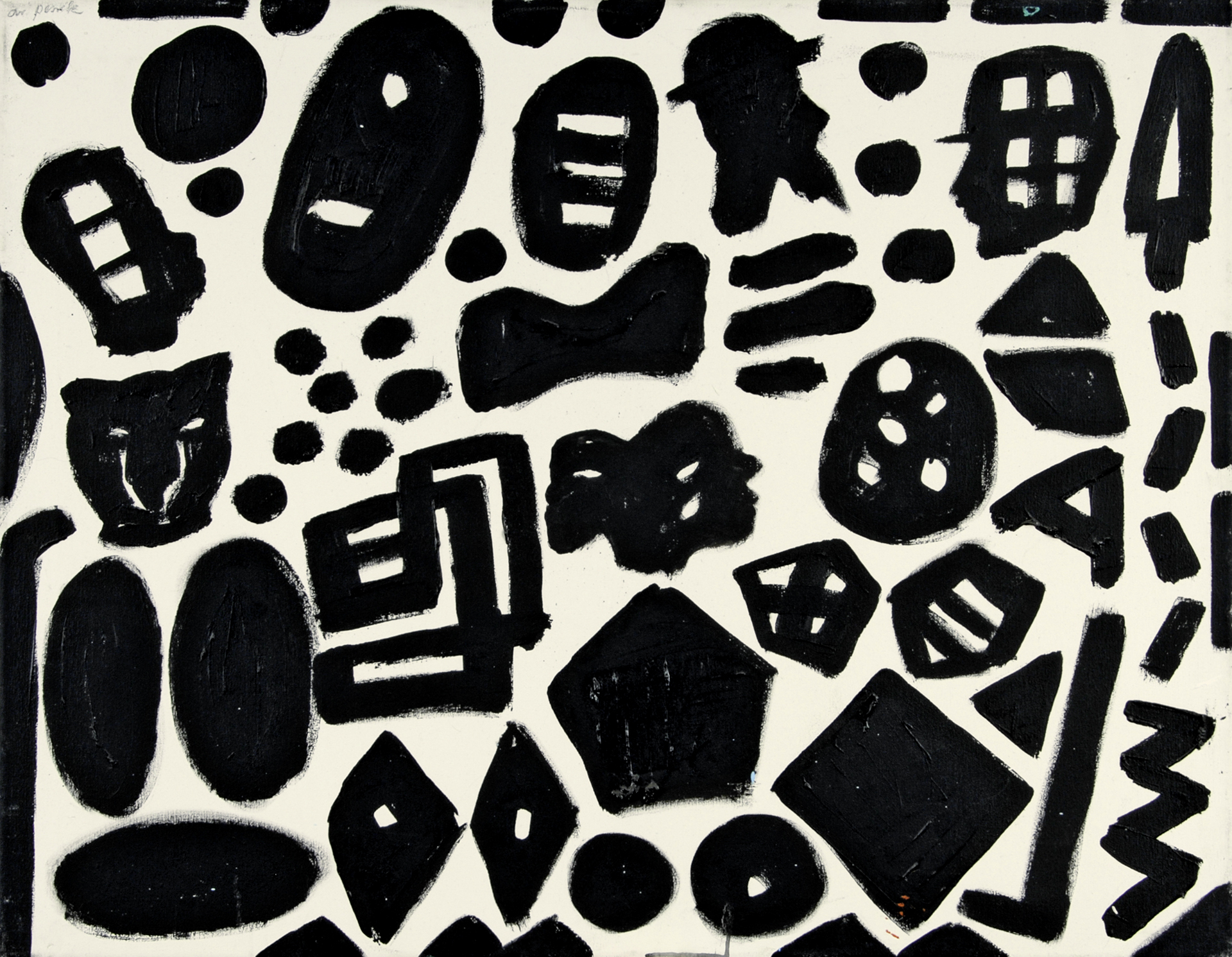A.R. Penck, Nach dem Konzert