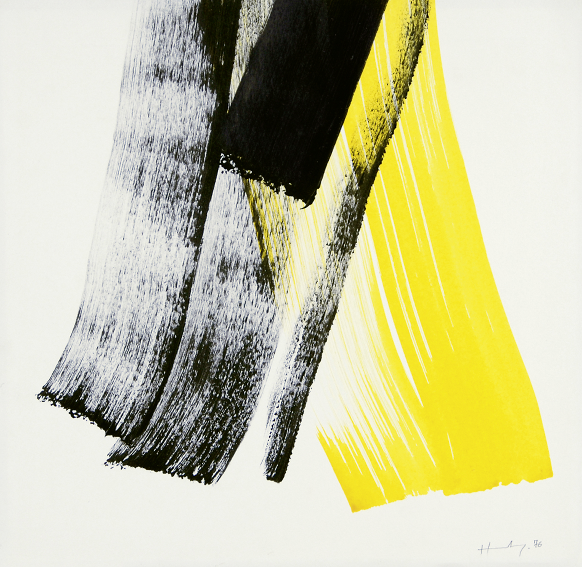 Hans Hartung, Composition