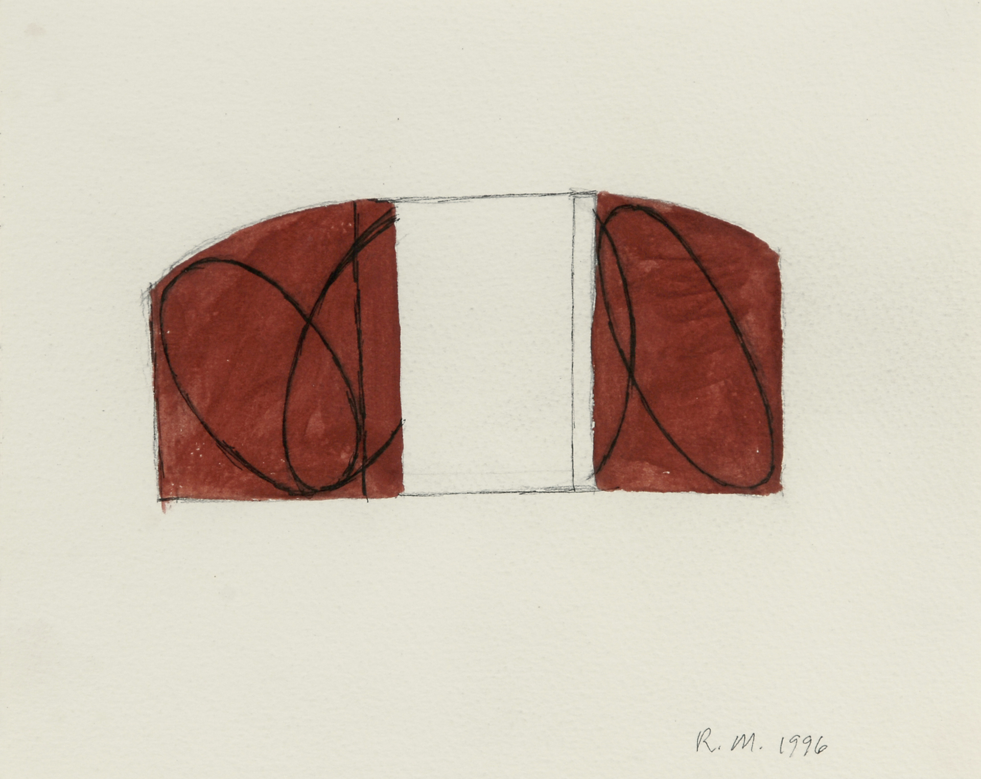 Robert Mangold, Study