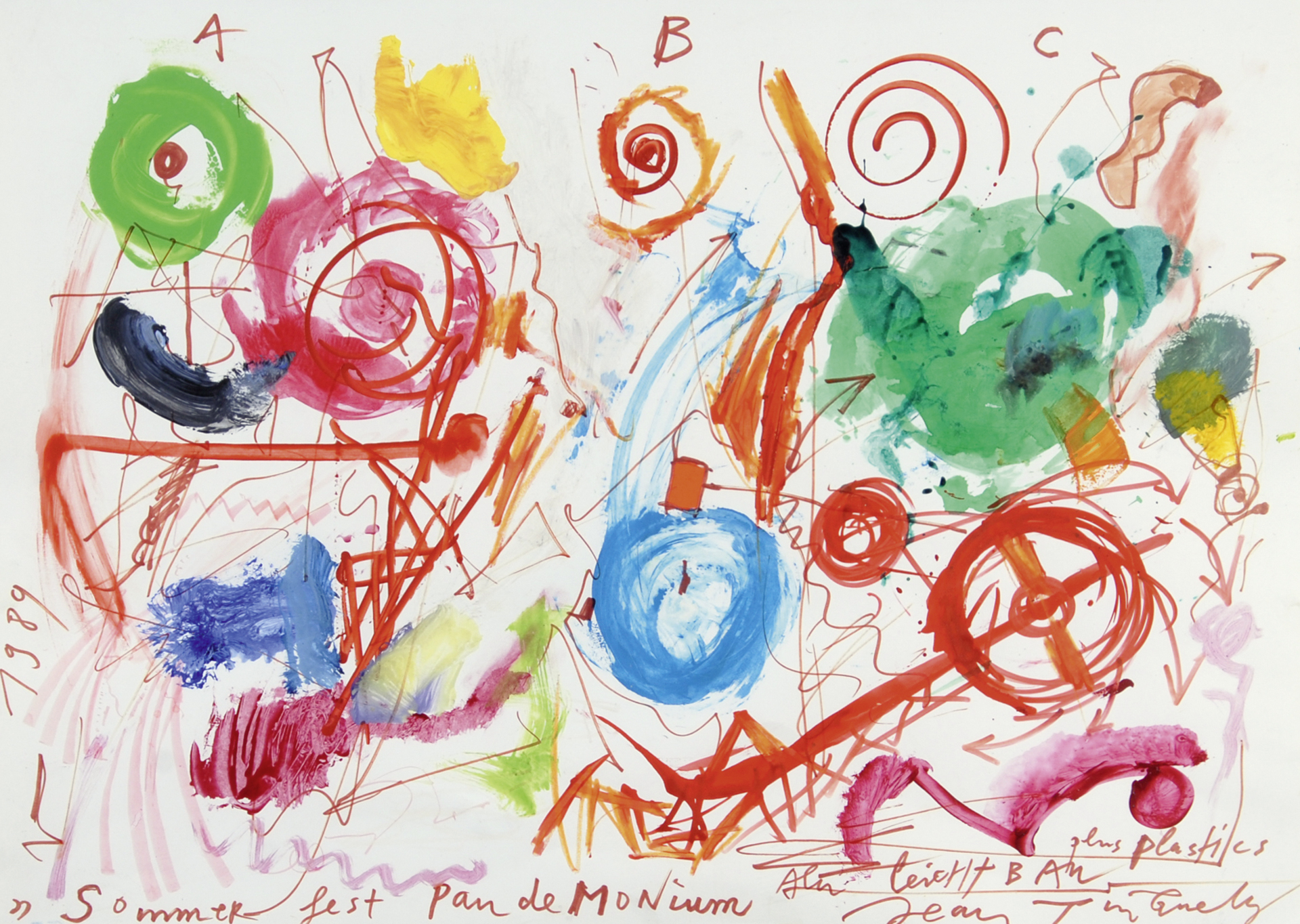 Jean Tinguely, Sommerfest Pan de Monium
