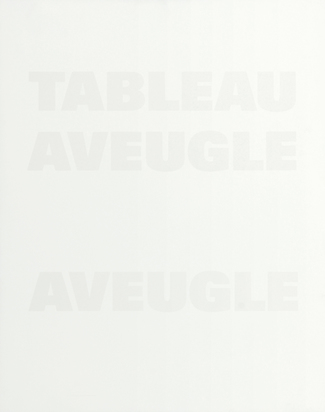 Tableau aveugle