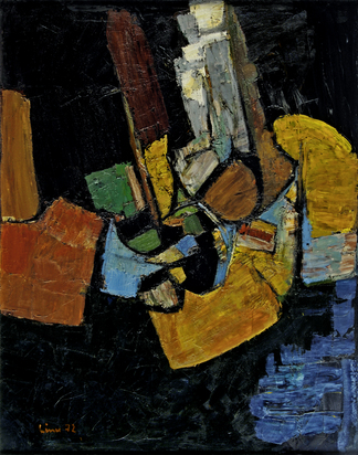 Ocker-Grün-Rot