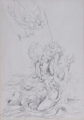 Studie zu Perseus und Andromeda