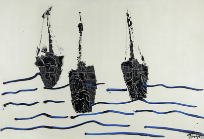 Trois bateaux
