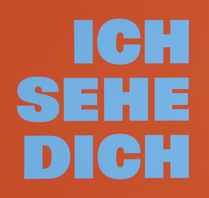 Ich sehe Dich, aus der Serie "Von der Blindheit", No. 6, 1994-1999/2002