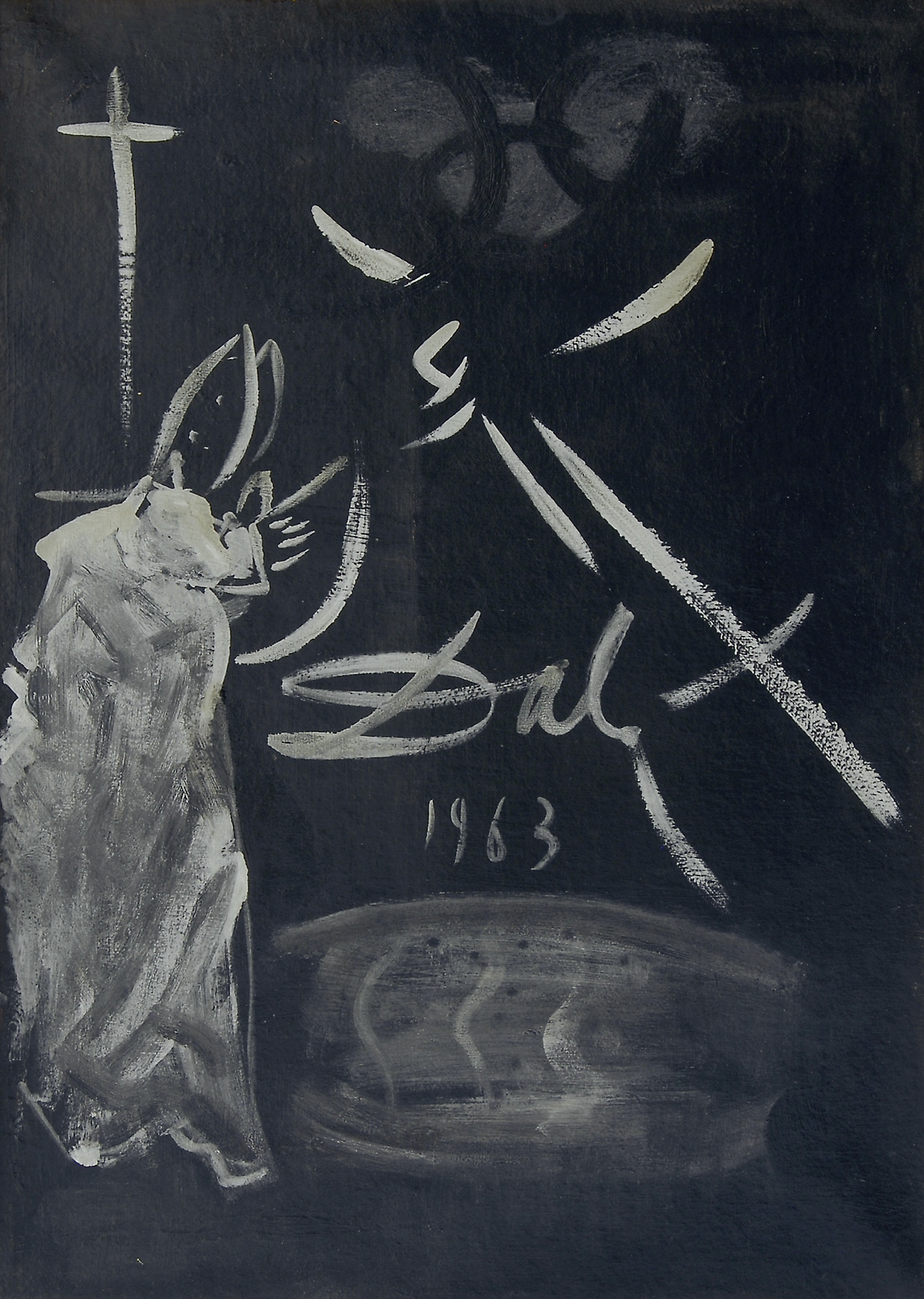 Salvador Dalí, Evêque, croix