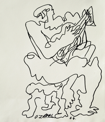 Personnage à la guitare
