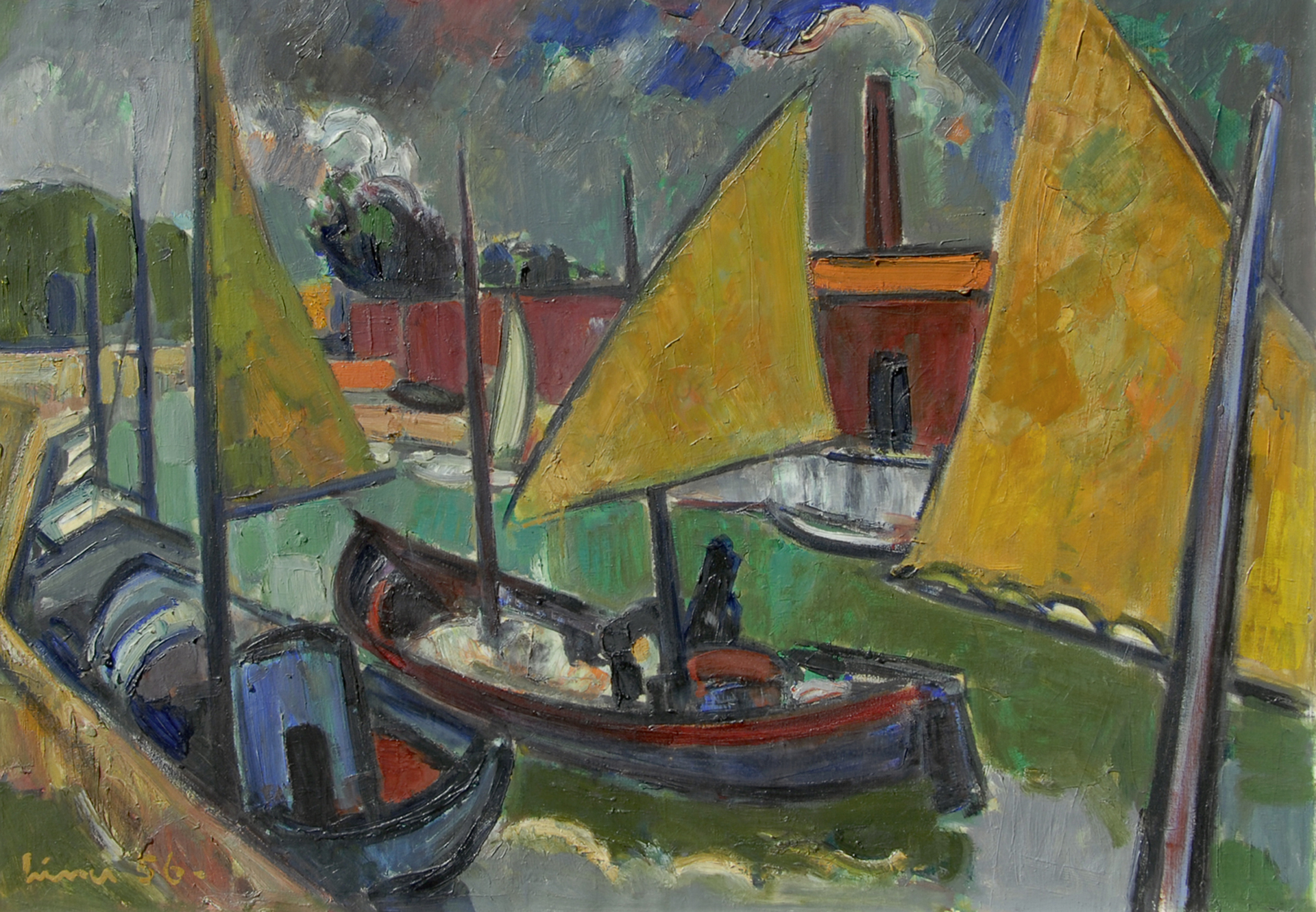 Carl Liner, Hafenansicht