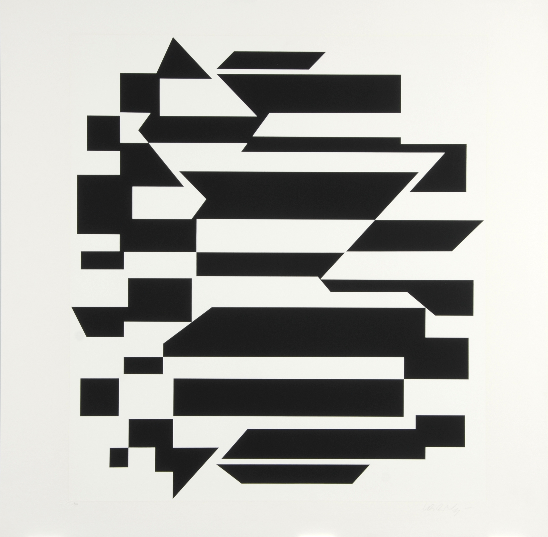 Victor Vasarely, Portfolio. Album Cinétique NB