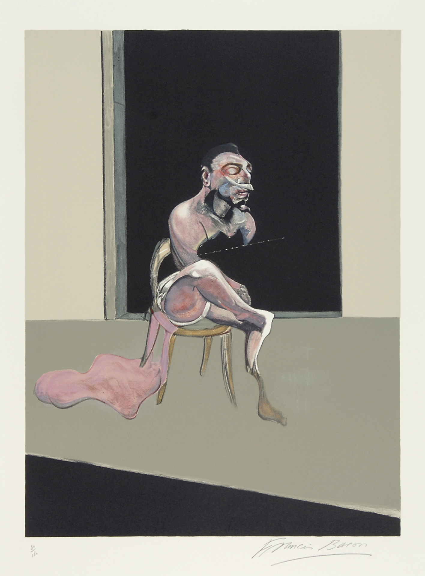 Francis Bacon, Sheet 1, from "Triptych August 1972"