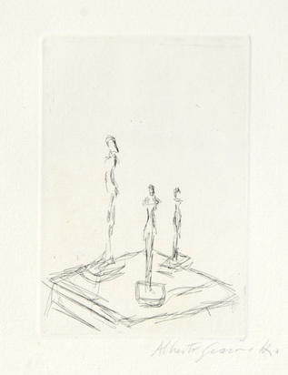 Trois Figurines, aus "Katalog Kornfeld & Klipstein"