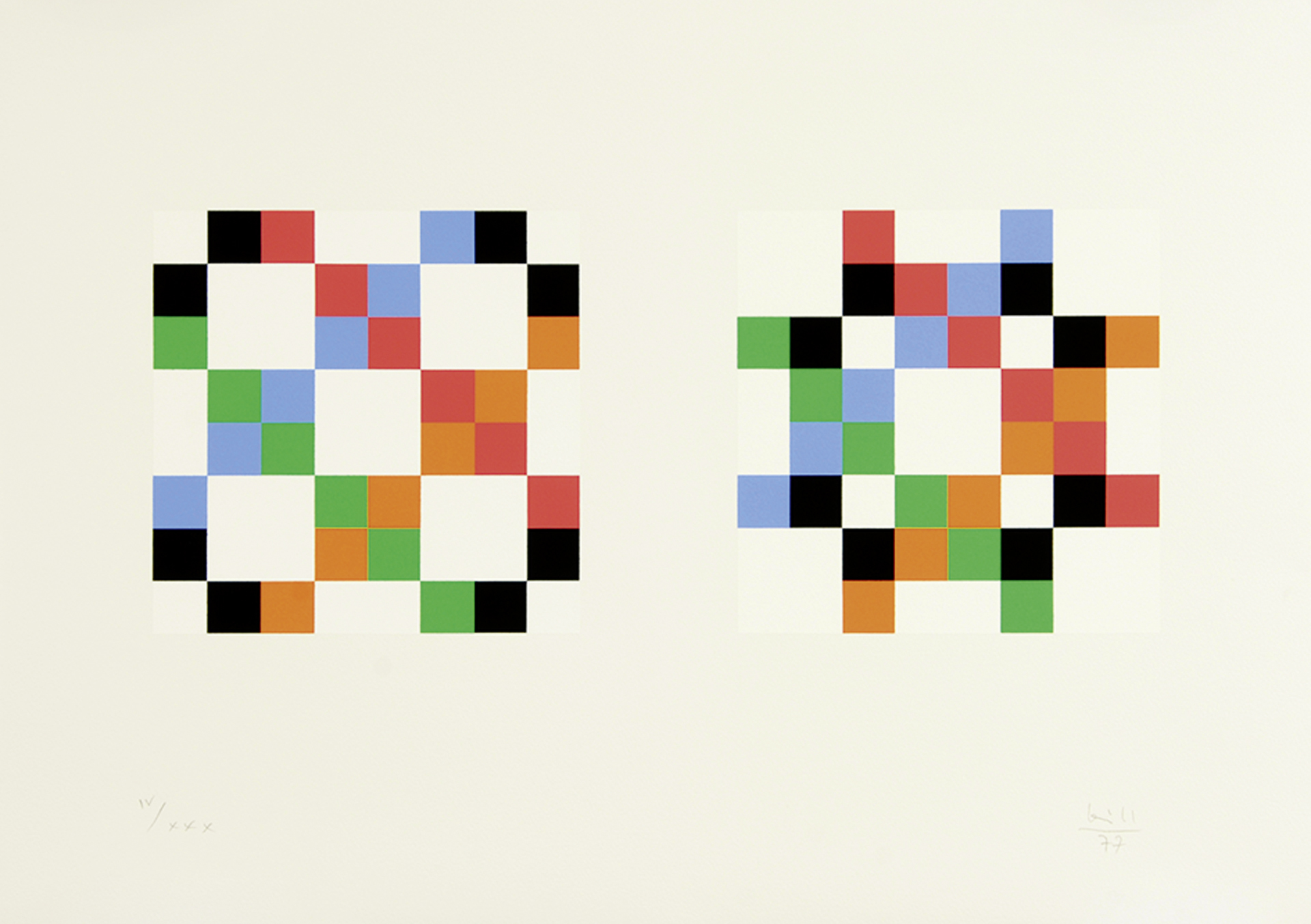 Max Bill, Portfolio. 7 twins