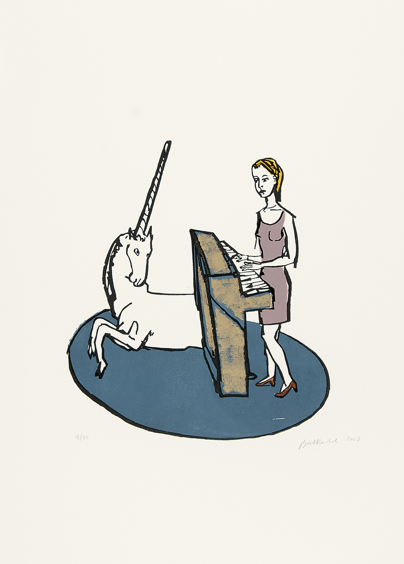 Stephan Balkenhol, Portfolio. The Lady and the Unicorn