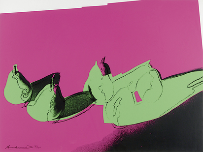 Pears, aus "Space Fruit: Still Lifes"