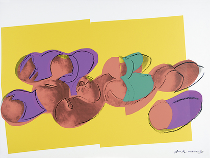 Peaches, aus "Space Fruit: Still Lifes"