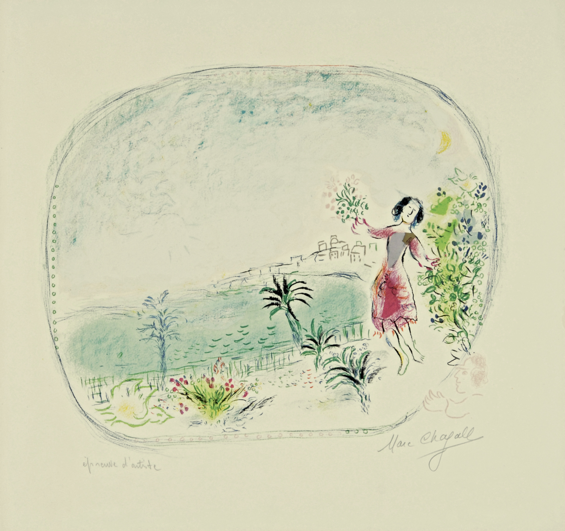 Marc Chagall, La baie des anges