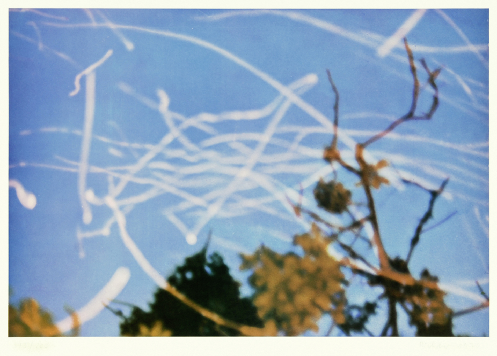 Gerhard Richter, Funken, 1970, aus "Graphikmappe des Schweizerischen Kunstvereins"