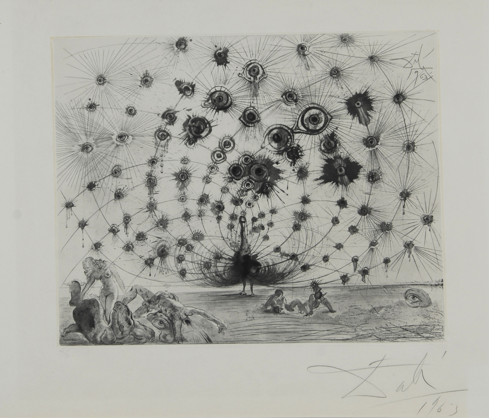 Salvador Dalí, Argus, aus "Mythologie"