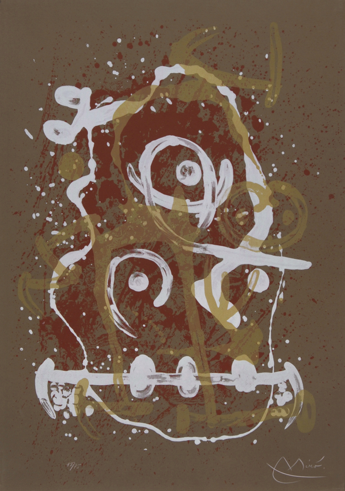 Joan Miró, Chevauchée-brun