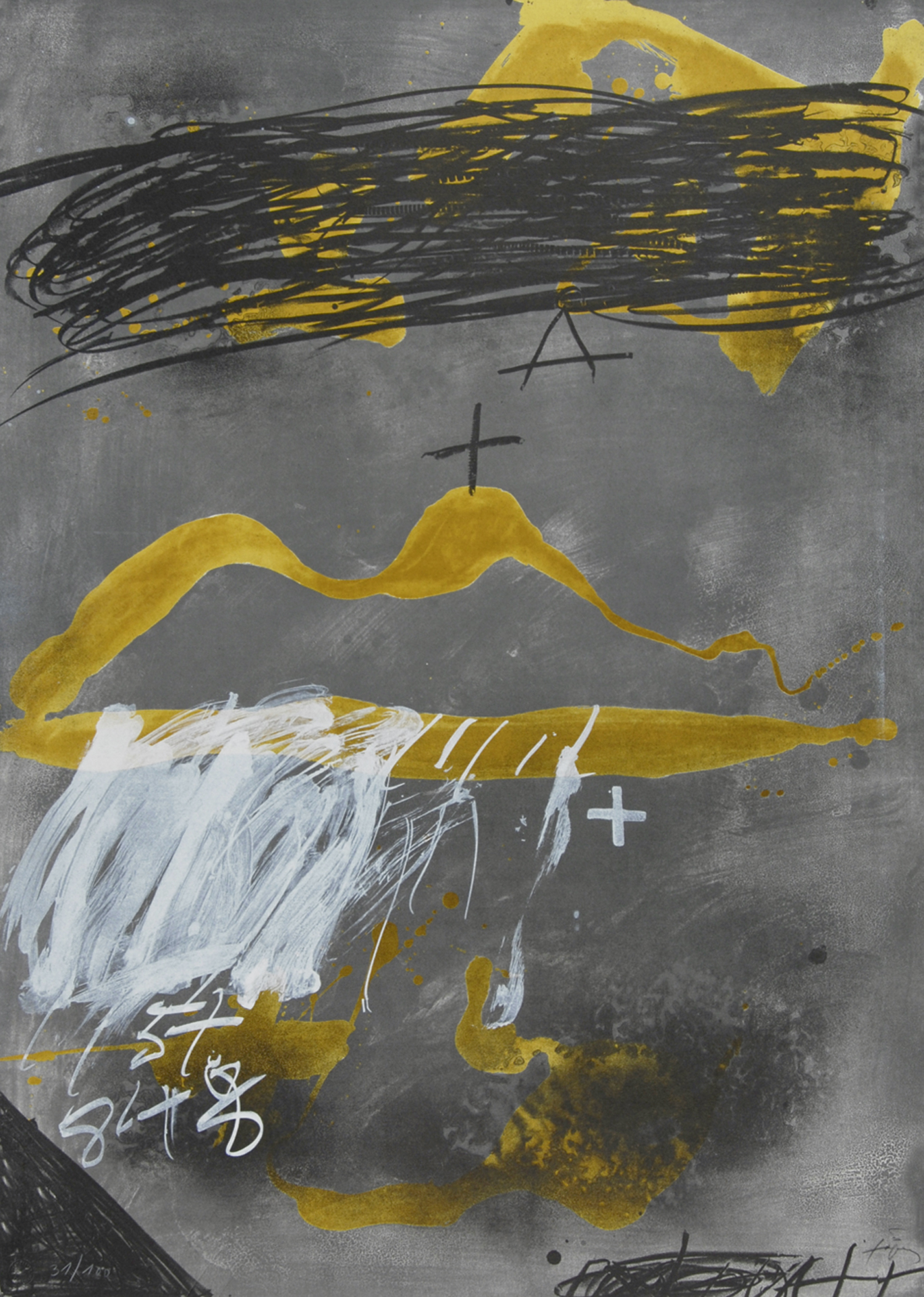 Antoni Tàpies, Bouche