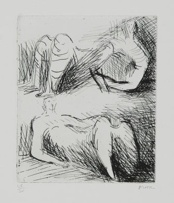 Two Reclining Figures