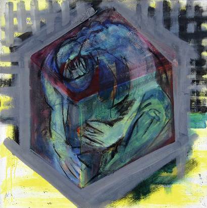 Untitled, from the series "12 teiliger Bilderzyklus mit Würfel"