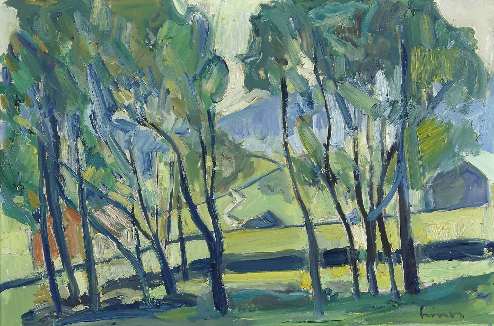 Carl Liner, Landschaft im Appenzell