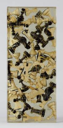 Hommage à Marcel Duchamp (Chess pieces)