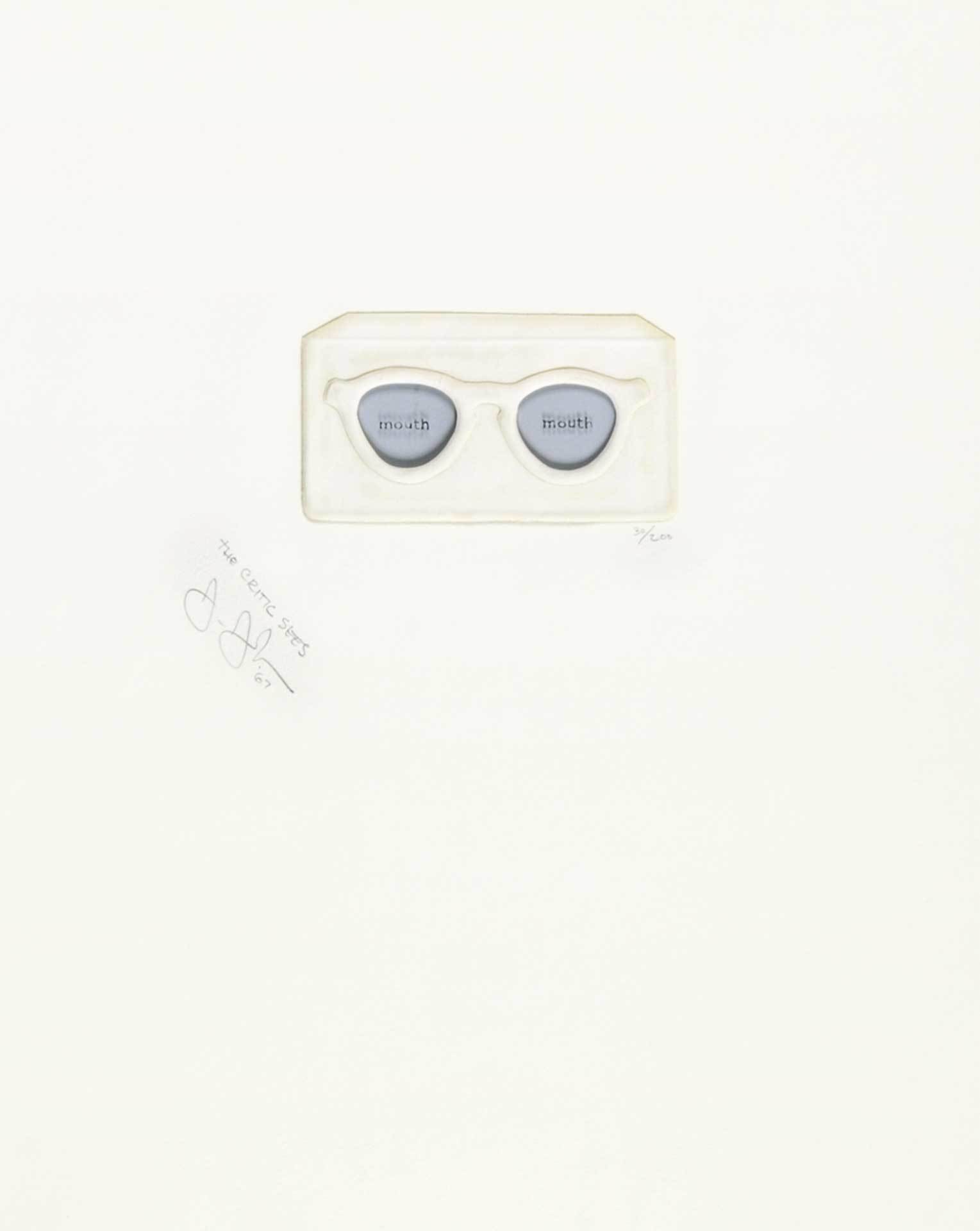 Jasper Johns, The Critic Sees, aus "Ten from Leo Castelli"