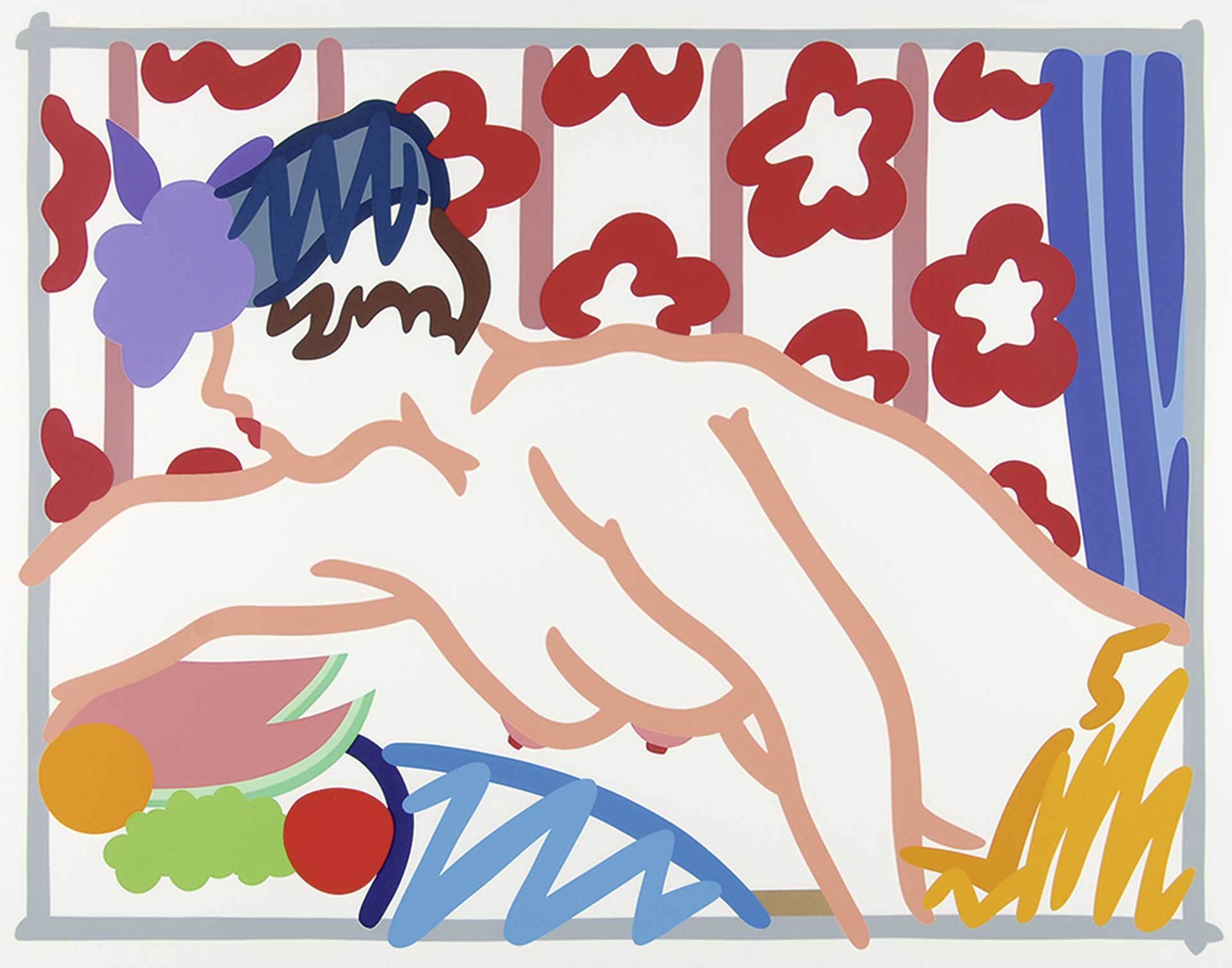 Tom Wesselmann, Judy Reaching Over the Table