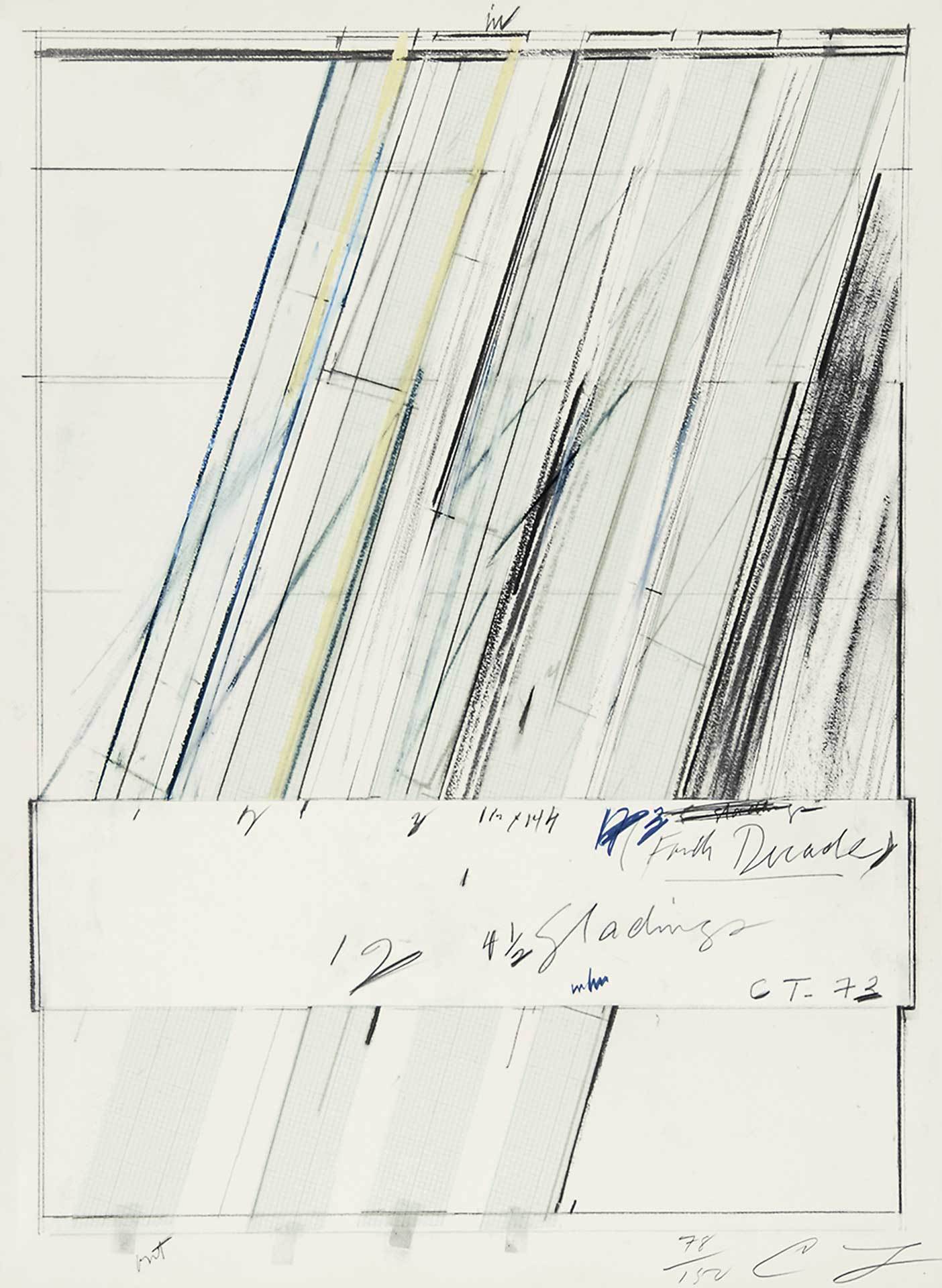 Cy Twombly, Untitled, 1973, aus "Amerikas Hommage à Picasso"
