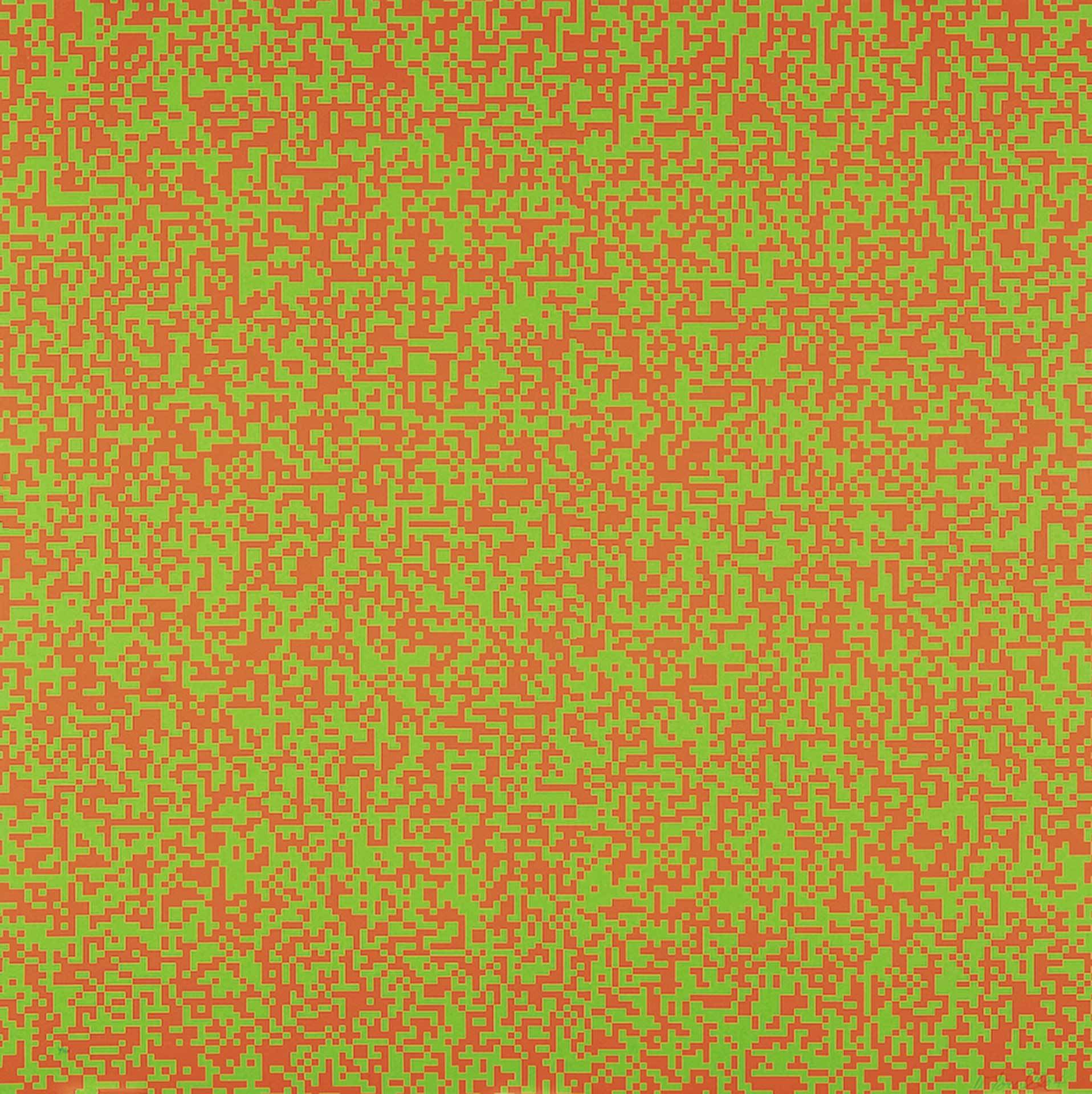 François Morellet, Portfolio. 40.000 carrées