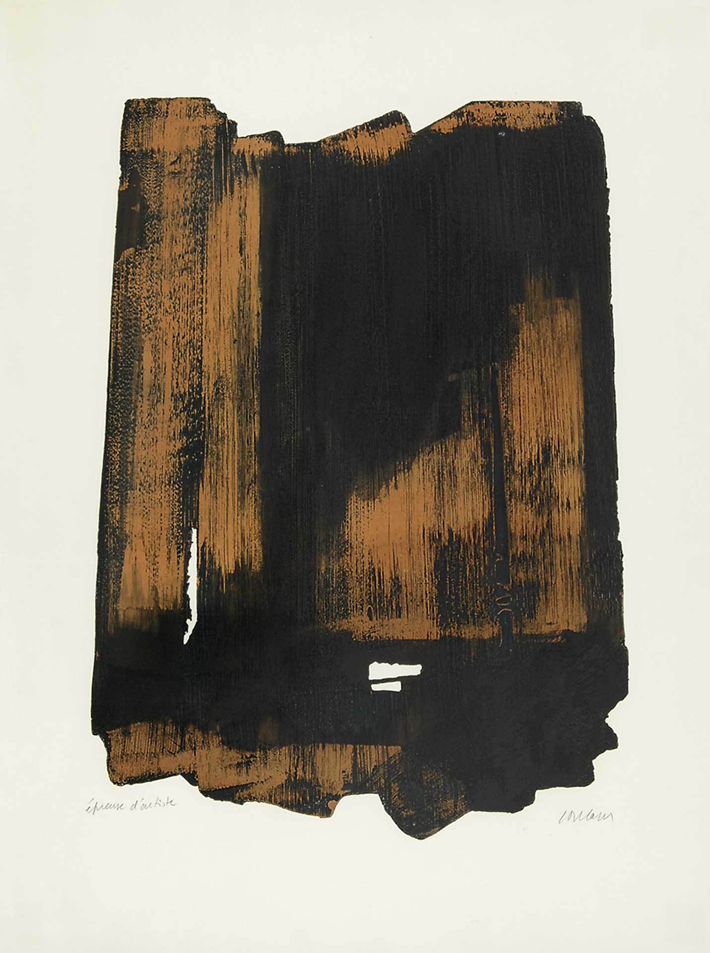 Pierre Soulages, Eau-forte n°16