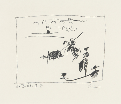 La Pique, aus "A los Toros avec Picasso"