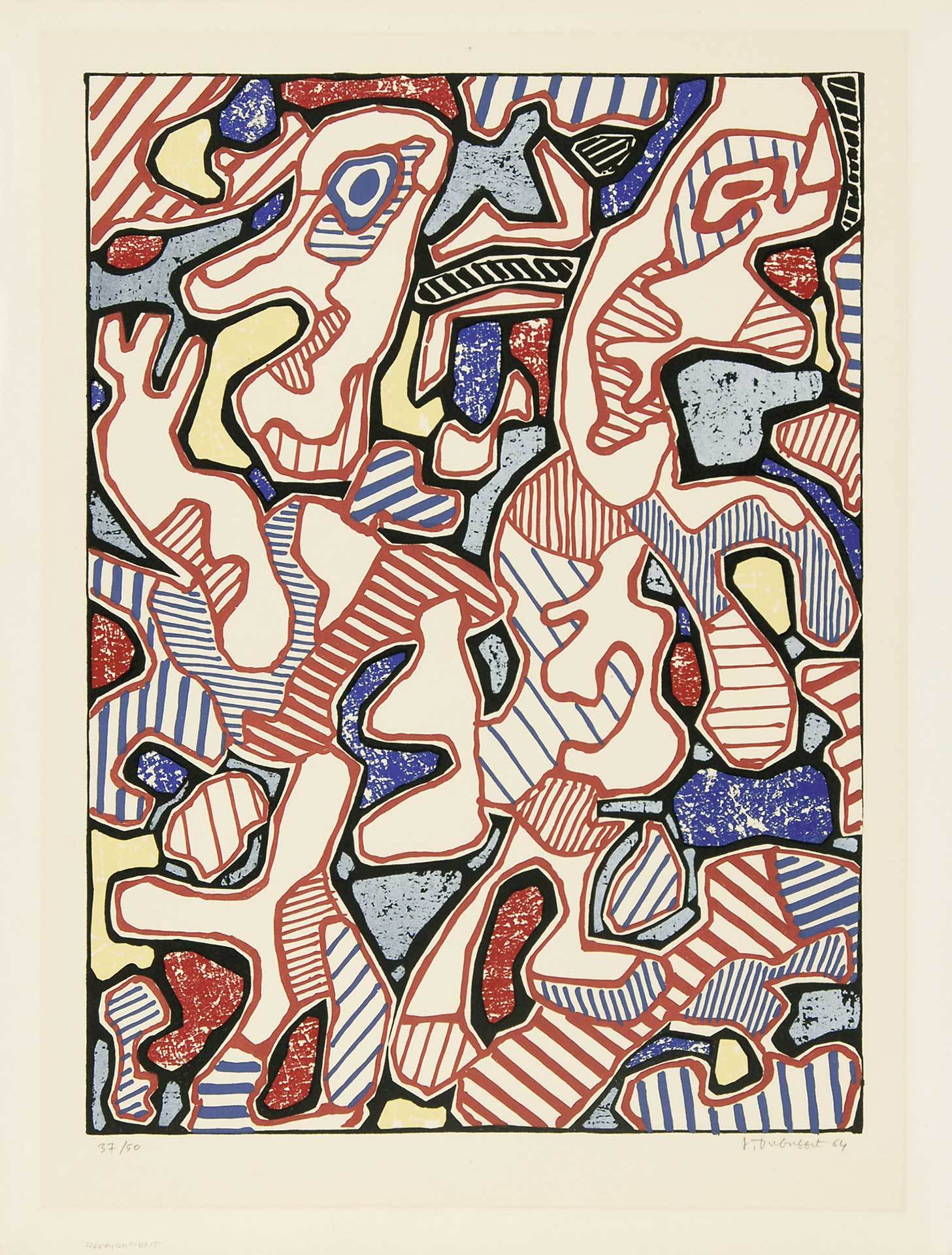 Jean Dubuffet, Affairements