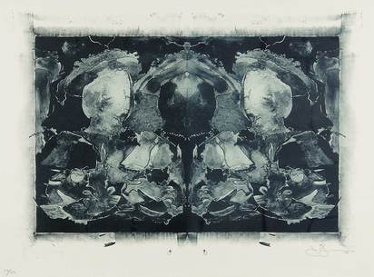 After Holbein, 1993, aus "Artists Against Torture"