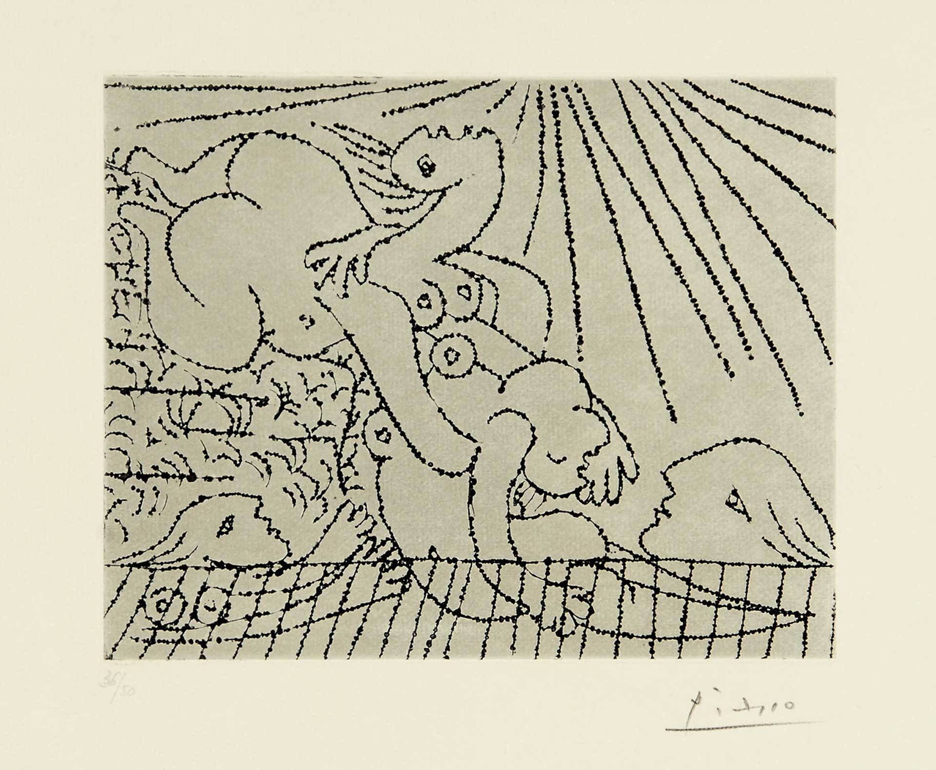 Pablo Picasso, Le sauvetage de la Noyée II