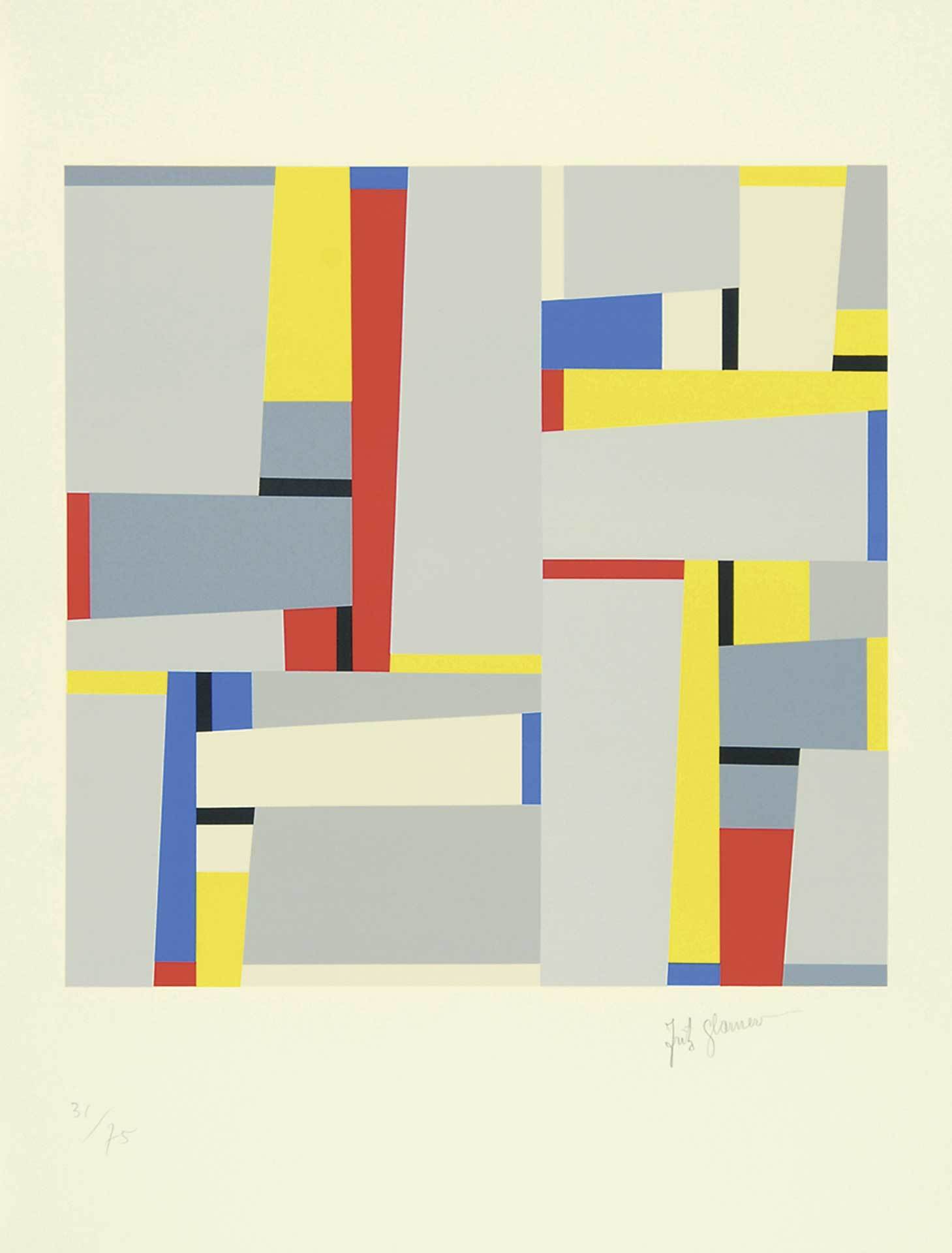 Fritz Glarner, Composition (Relation Painting Nr. 96)