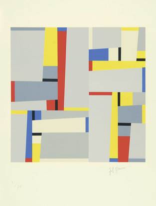 Komposition (Relation Painting Nr. 96)