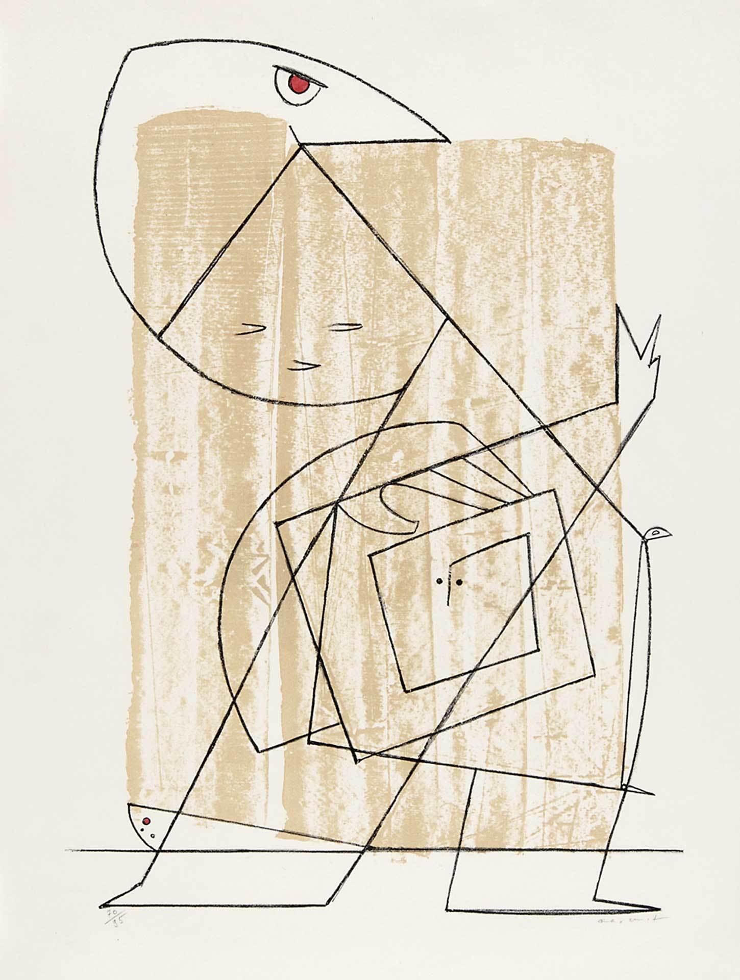 Max Ernst, L'homme à la lisière de la forêt