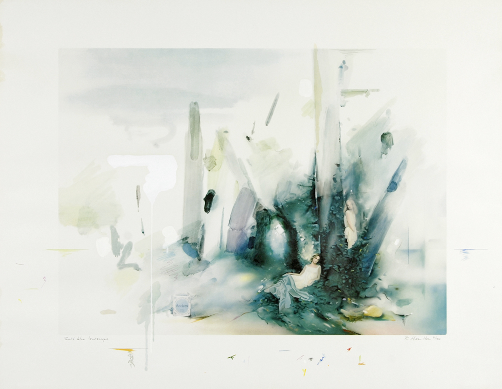 Richard Hamilton, Soft Blue Landscape