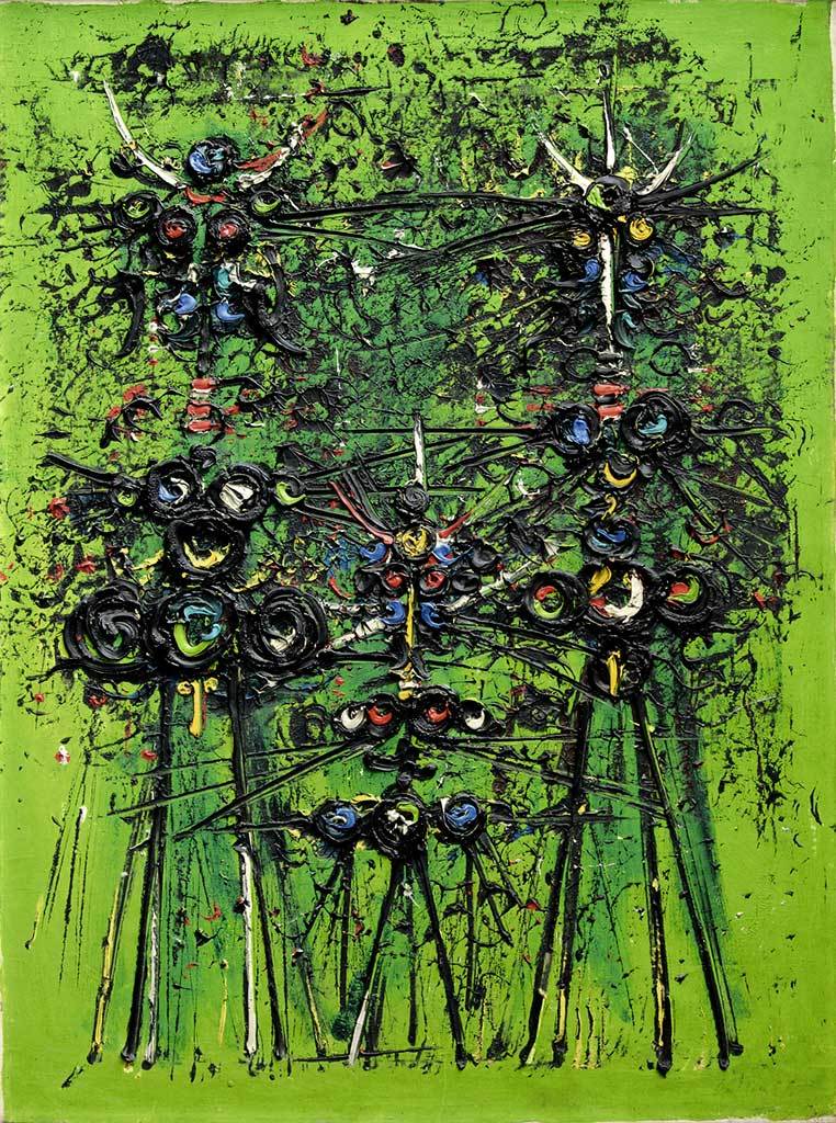 Roberto Crippa, Composizione