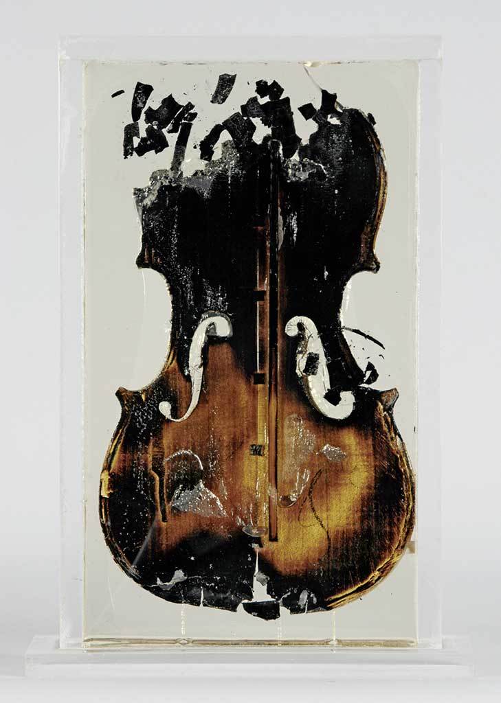 Arman, Violon brulé