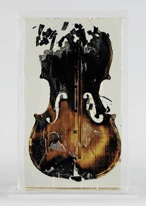 Violon brulé