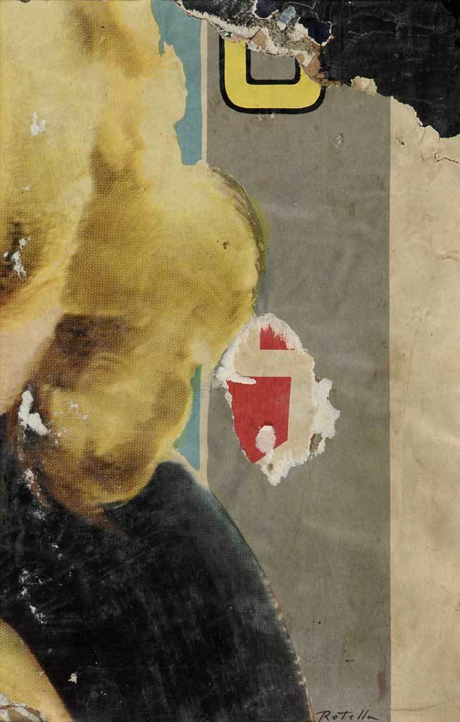 Mimmo Rotella, La chioma